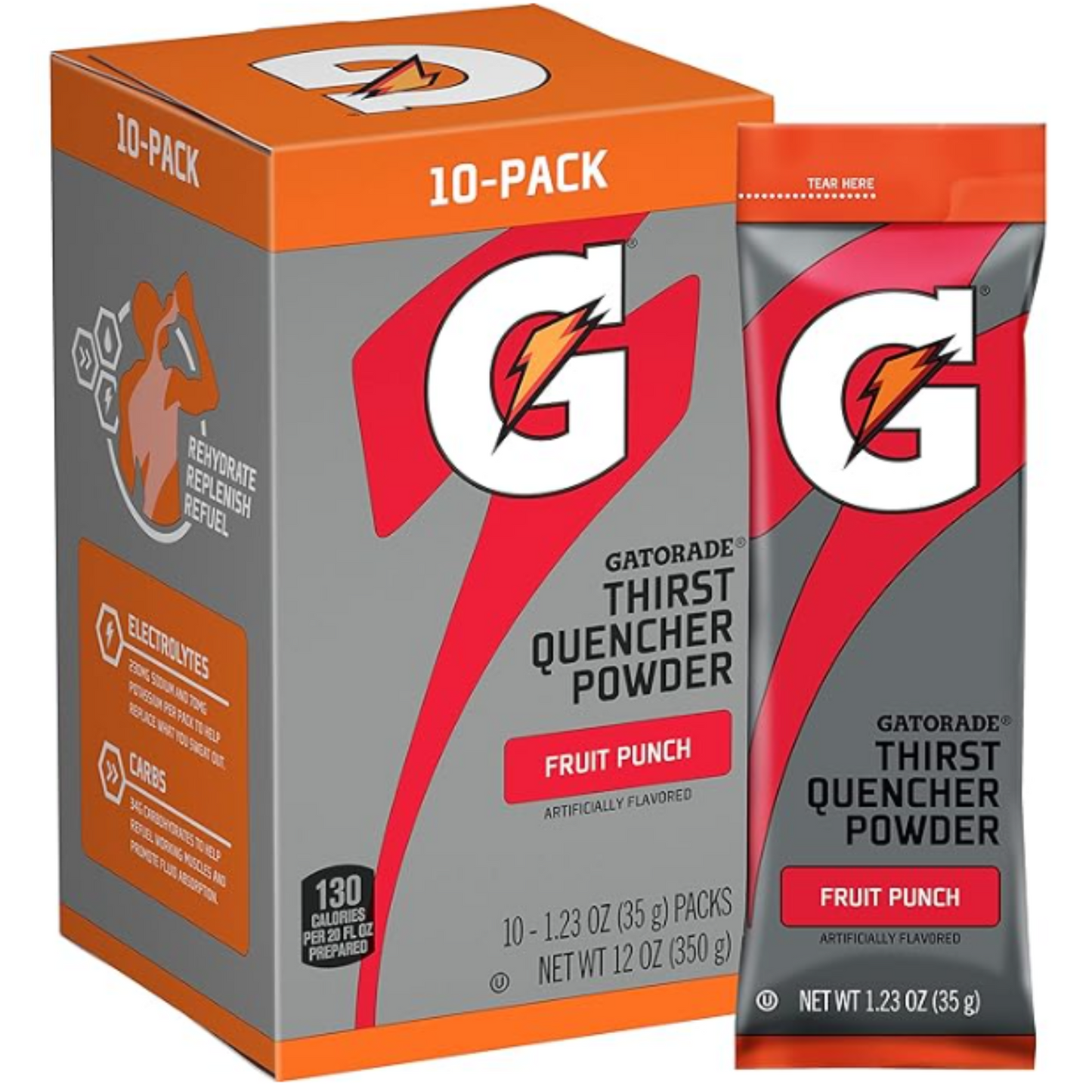 Gatorade: 10 Fruit Punch G-Gatorade Powder