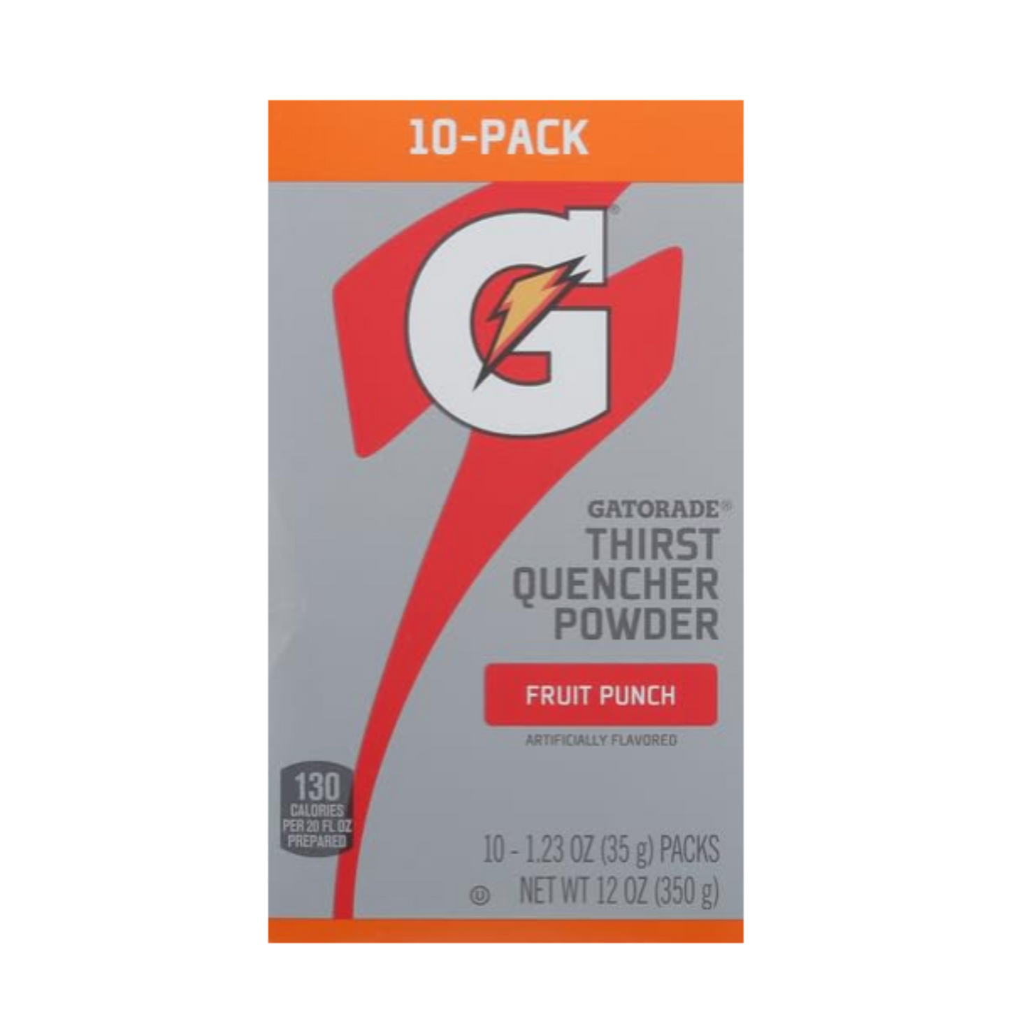 Gatorade: 10 Fruit Punch G-Gatorade Powder