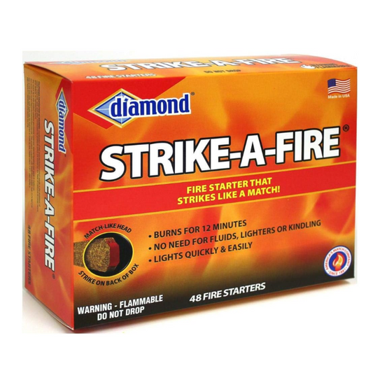Diamonds Fire Starter Matches 48 Count per Pack